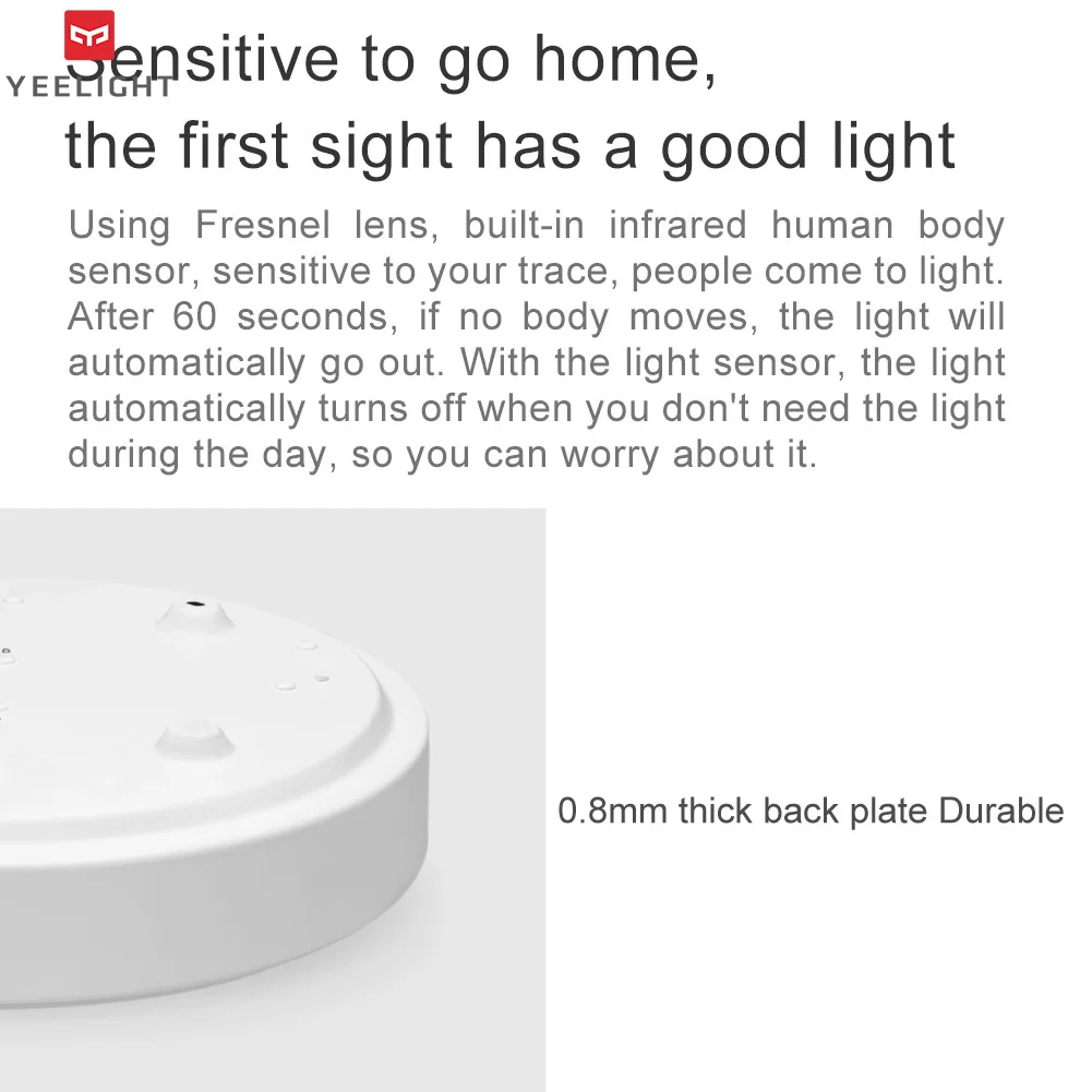 

Newly Human Body Photosensitive Sensor Induction LED Ceiling Light Eye Protection Smart Remote Control XSD88