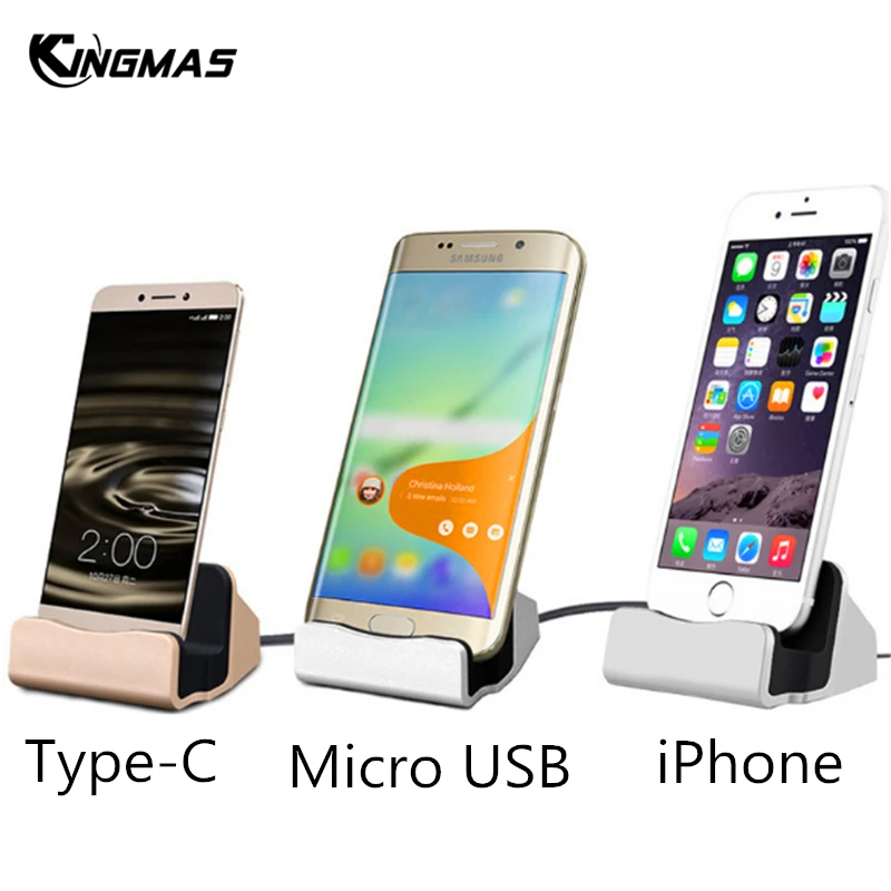 Usb-кабель подставка для зарядного устройства для Xiaomi Android type C samsung S9 huawei Подставка для зарядки Держатель Док-станция для iPhone X 8 7 6