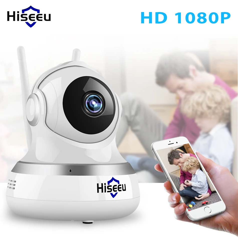 1080P IP Camera WIFI  CCTV Video Surveillance P2P Home Security cloud/TF card storage 2MP babyfoon camera network Hiseeu