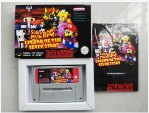 

16Bit Games ** Super MarioedRPG - the Legend of Seven Stars ( EUR PAL Version!! Box+Manual+Cartridge!! )