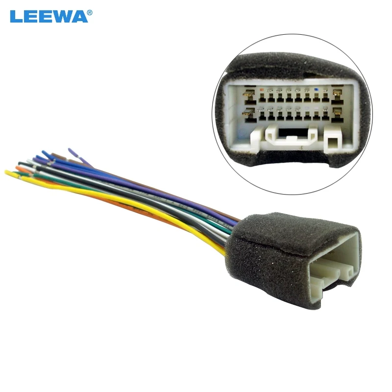 CAR RADIO STEREO WIRING HARNESS ADAPTER For MITSUBISHI LANCER(08~14