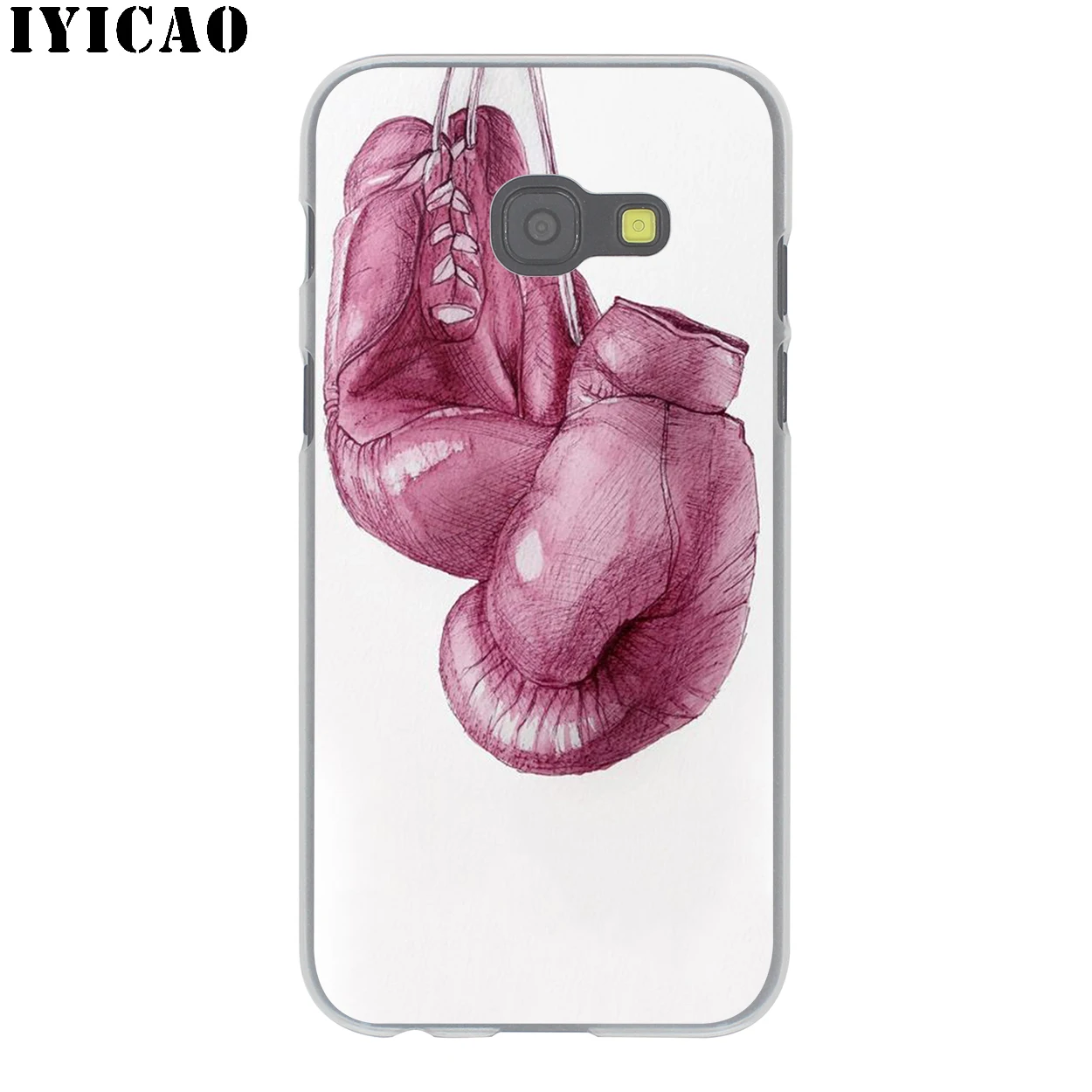 IYICAO Боксерские перчатки для девочек Samsung Galaxy A3 A5 A6 A7 A8 Plus A9 A10 A30 A40 A50 A70 M10 M20 M30 A10S A20S