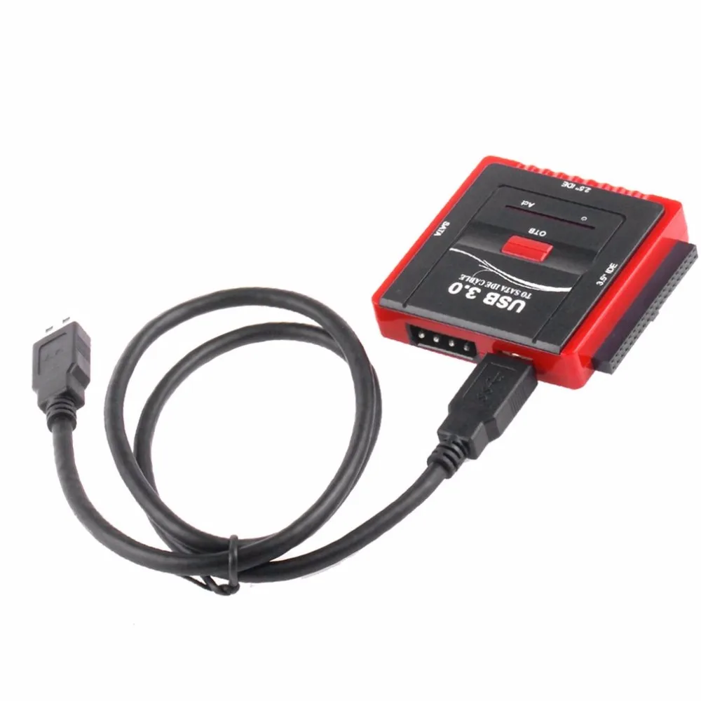 

USB 3.0 to SATA IDE ATA Data Adapter for PC Laptop 2.5" 3.5" HDD Hard Disk Driver With Power HDD CD-ROM CD-R U Disk Adapter