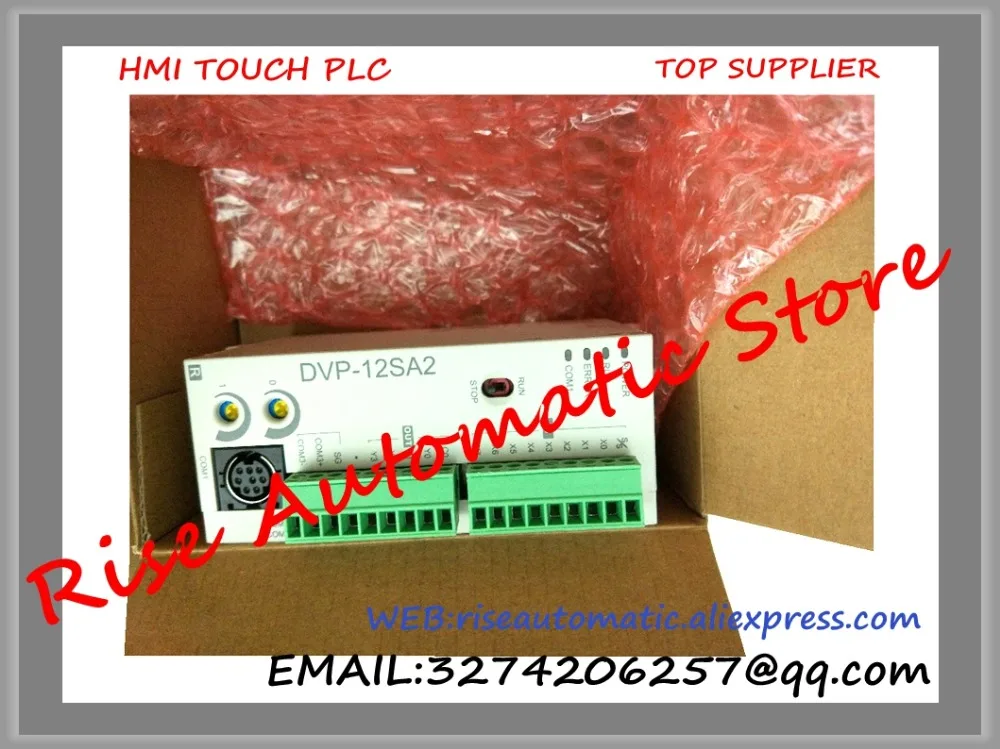 New Original Programmable Controller PLC Module DC24V 8 DI 4 DO relay DVP12SA211R new original programmable controller digital plc module di 4 do 4 transistor output dvp08xp211t
