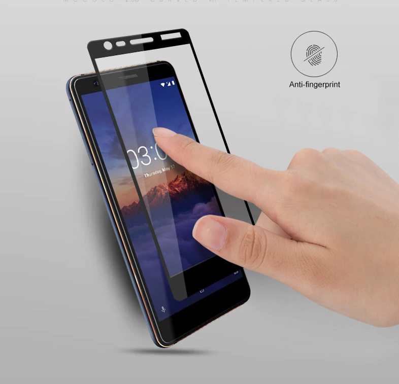 Закаленное 3d стекло для Nokia 3 1 полноэкранная Взрывозащищенная защитная пленка TA