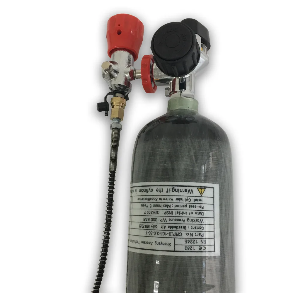 AC103301 Hpa Rifle Compressed Air 3L Diving 300Bar Paintball Tank Cylinder 4500Psi Scuba Pcp Condor Breathing Airforce Condor