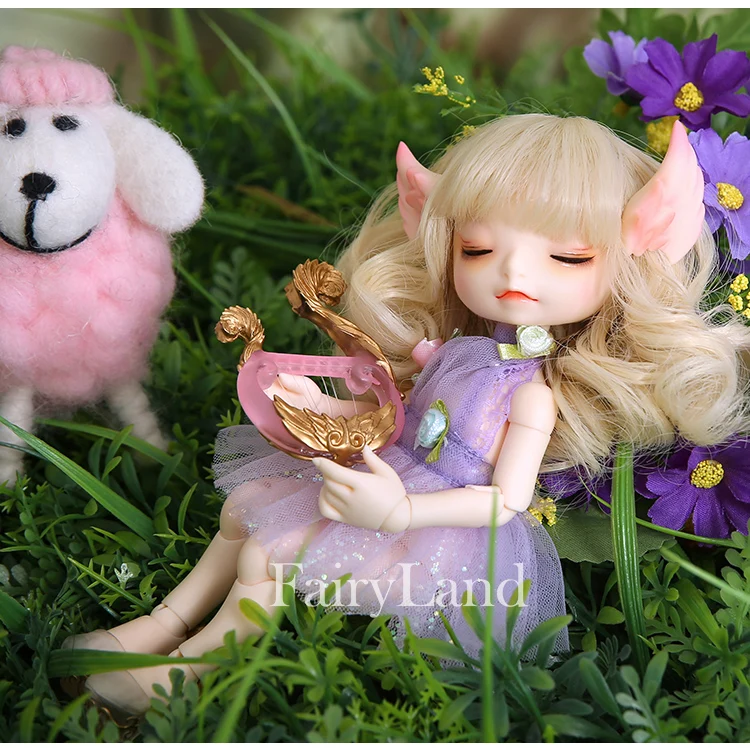 Boneca para Vendas Fairyland Realfee Haru - 7 Bjd sd Resina Figuras Luts ai Yosd Kit Brinquedo Presente Fanansy Anjo fl 1 8 Fairyland fl realfee haru 17 bjd sd