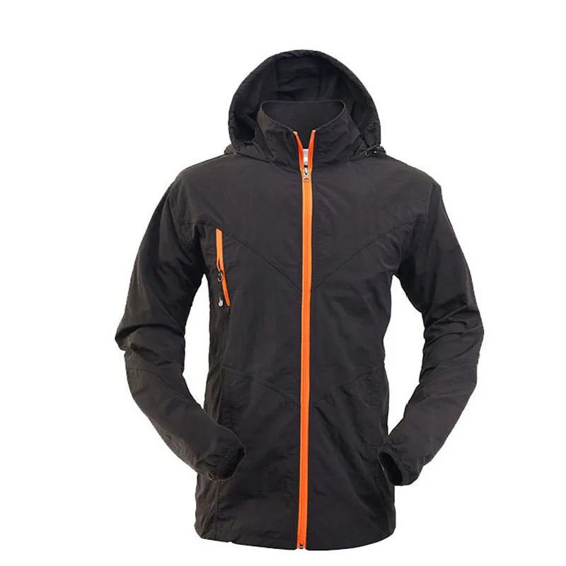 Мужские Женские спортивные куртки, костюм для мужчин и женщин, дышащие куртки+ брюки для трекинга, пешего туризма, спортивная одежда для бега, ветровка - Цвет: jacket01