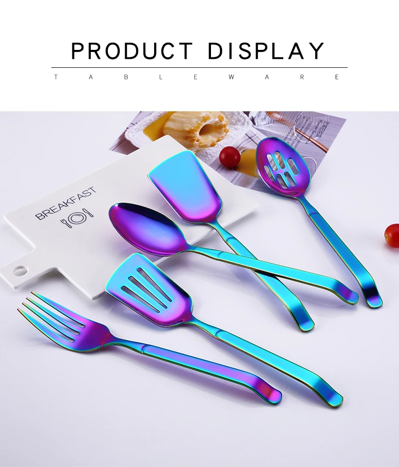 Public serving spoon set (6)