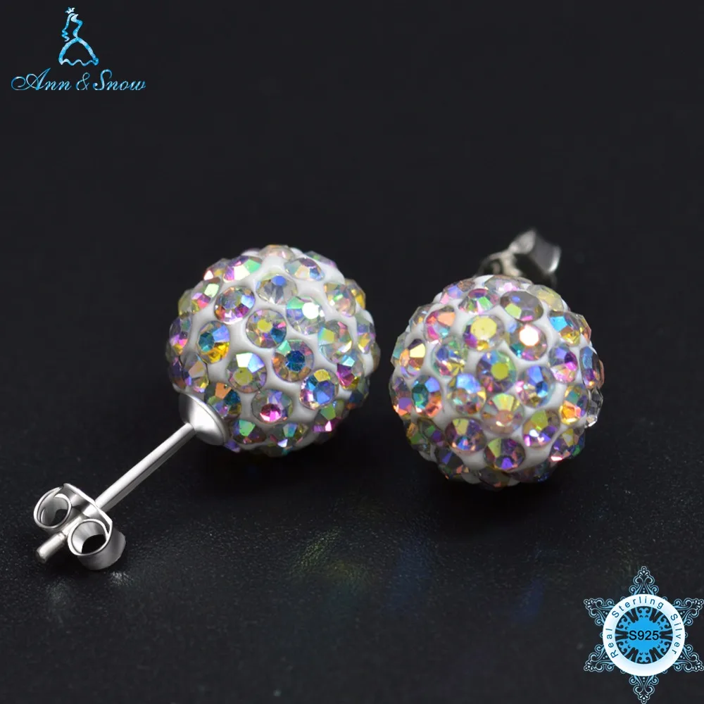 Женские серьги гвоздики из серебра 925 пробы с фианитом|stud earrings|jewelry silver earringsjewelry