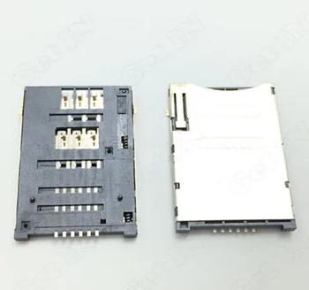 

10pcsSelf Push SIM 6P 1.8H Connectors for Tabelt PC Phone SIM Card Slots