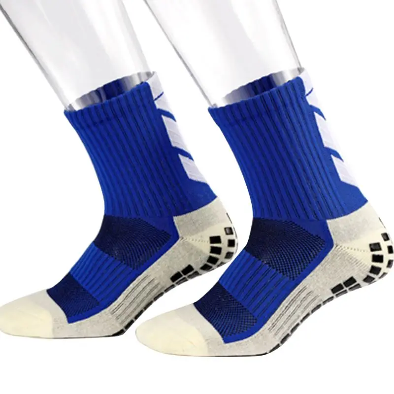 Мужские унисекс набитая Подушка Полотенца нескользящие спортивные длинные/более короткие носки до лодыжки с резиновыми ручками для