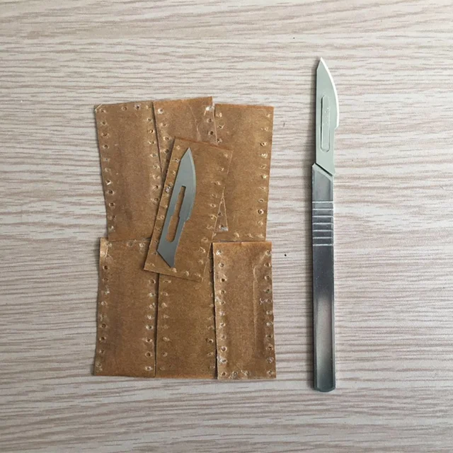 Professional Sharp Knife Blade Set for Cutting Table Tennis Rubber