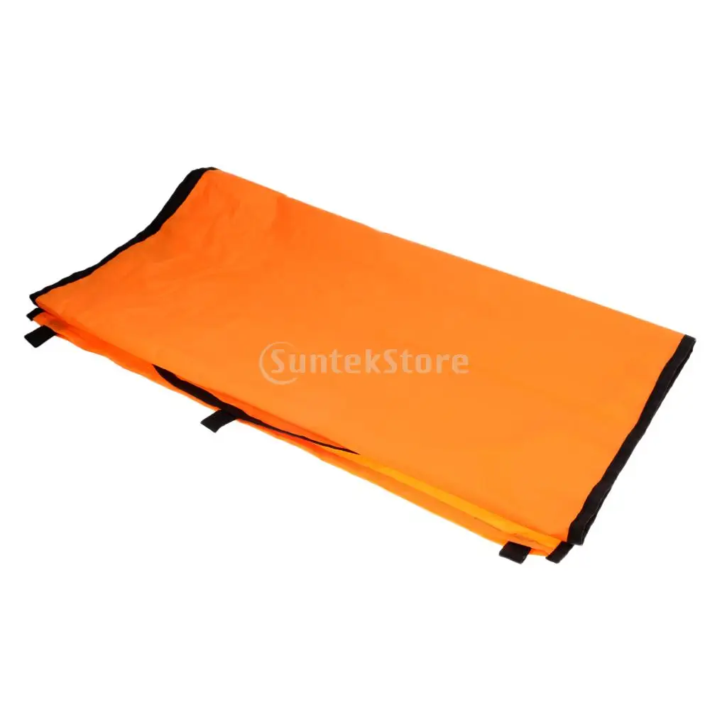 Universal Single Kayak Canoe Sun Shade Awning Canopy - Orange
