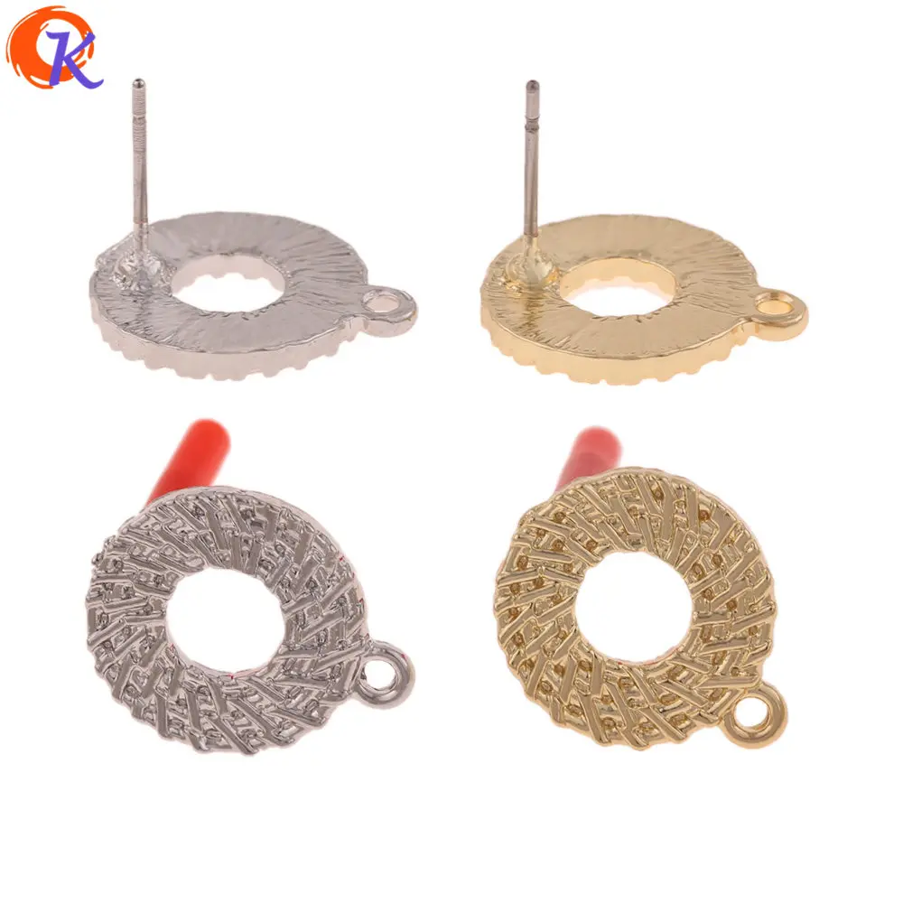 

Cordial Design 100Pcs 13*16MM Jewelry Accessories/Earrings Stud/Round Ring Shape/DIY/Earrings Making/Hand Made/Earring Findings