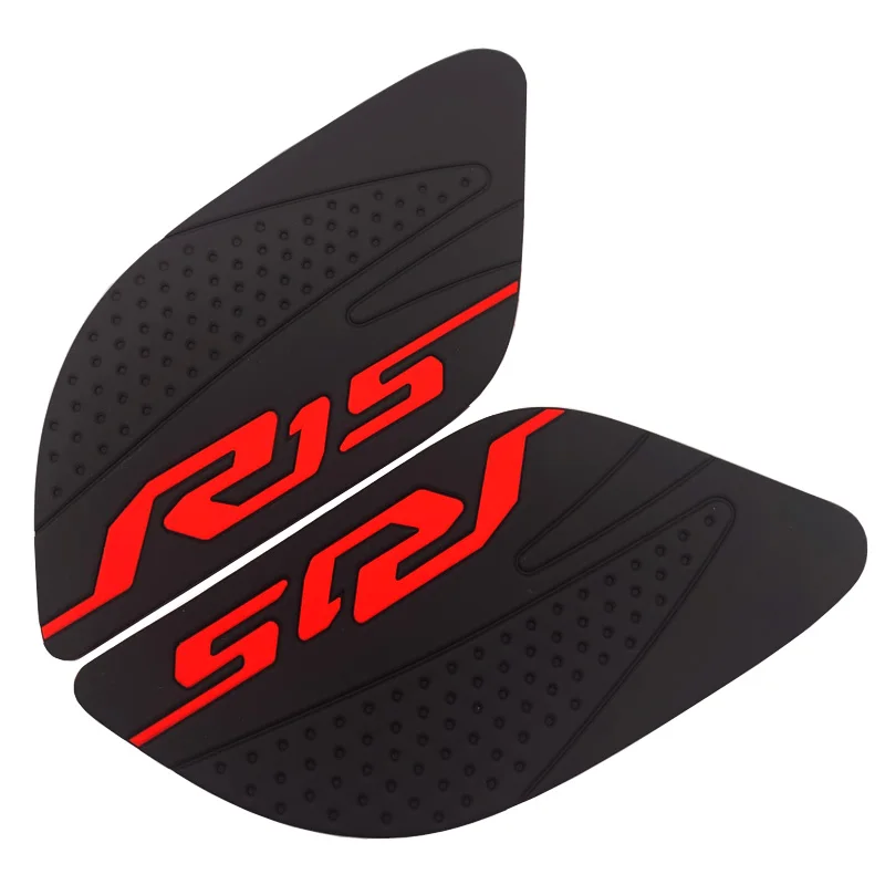 

Motorcycle fuel tank side knee protector rubber applique for YAMAHA YZF-R15 YZF R15 YZFR15 2017 2018