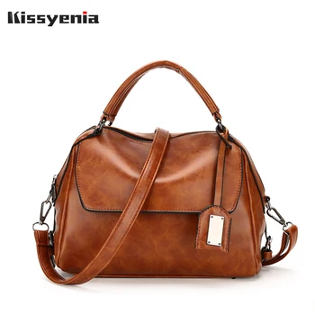 

Kissyenia Luxury Brand Women Handbags Leather Women Shoulder Bags Fashion Top Handle Ladies Crossbody Bag New Arrival KS1296