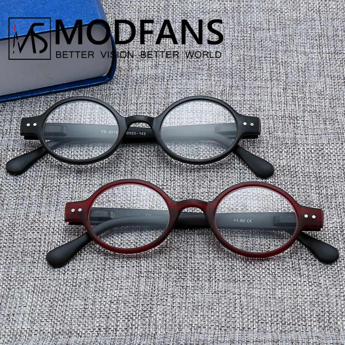 Read Eyeglass Men Women Round Vintage Reading Glasses Light Weight With Spring Hinge Easy To Carry  +1 +1.5 +2 +2.5 +3 +3.5|Women