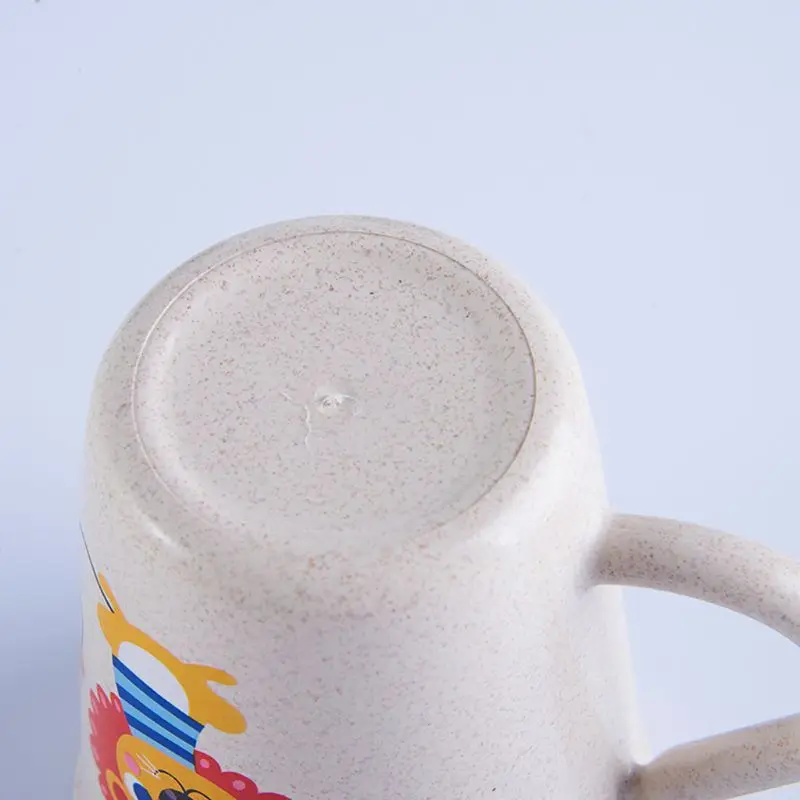 Прекрасный пластиковый мультфильм чашка для кофе с молоком дети мультфильм спринцовка чашка держатель для зубной щетки PP ванная комната