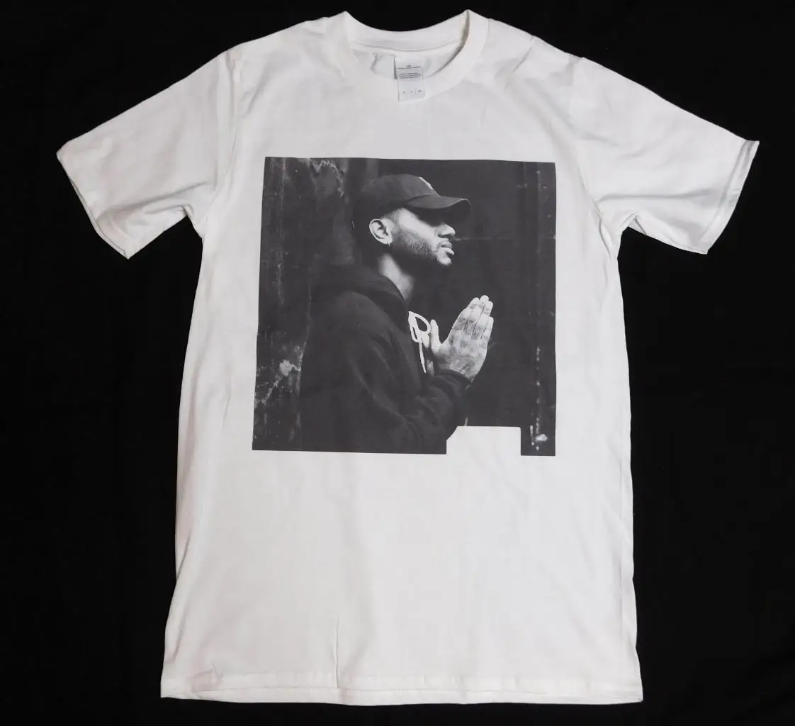 Gildan BRYSON TILLER белая футболка Размер traptrapsoul Chance The Rapper future j. cole|chance the rapper|white t-shirtt-shirt