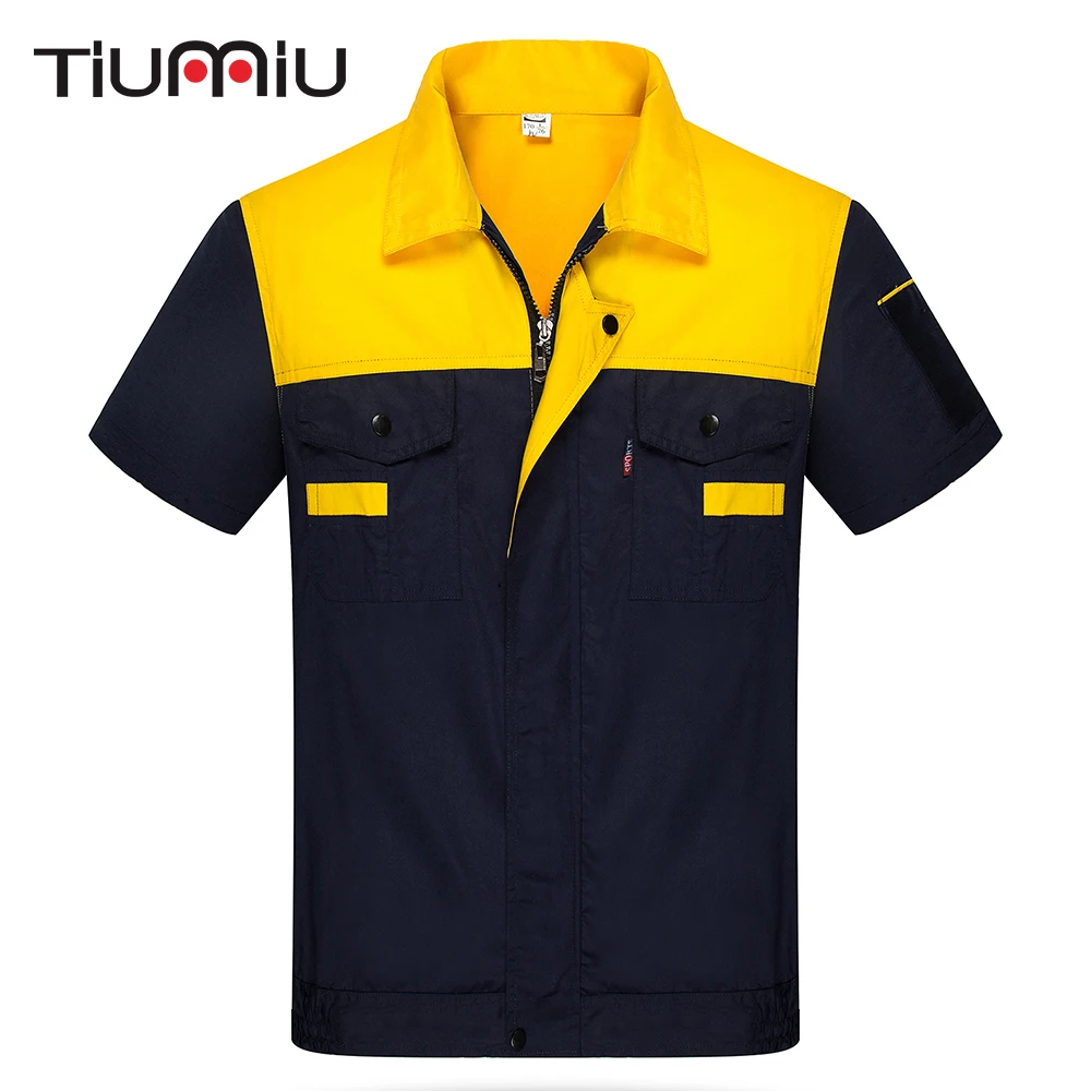 8 Colors High Quality S 4XL Unisex Engineering Uniforms Work Clothing ...