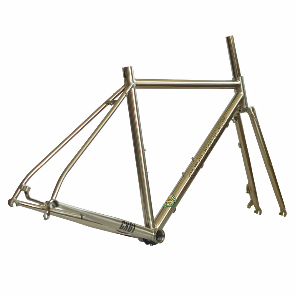 Best SEABORAD Chrome CX Road bike Frame Fork 700C Classic Cyclocross Cr-mo Frameset Disc Brake 4130 Heat Treat Steel Frame Forks 3 Best SEABORAD Chrome CX Road bike Frame Fork 700C Classic Cyclocross Cr-mo Frameset Disc Brake 4130 Heat Treat Steel Frame Forks 3