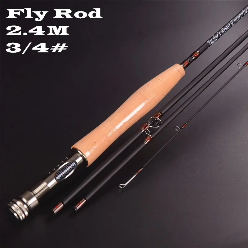 4 seção linha wt 3 4 4 5 voar vara pesca equipamento