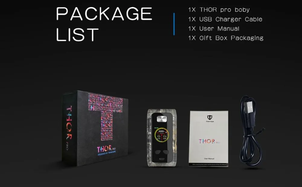 Think Vape Thor Pro 220W Mod-9