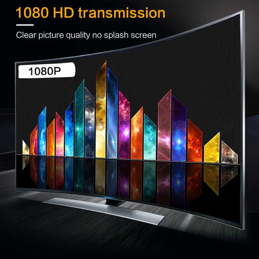 1.4Version High quality thin hdmi Flat cable Gold Plated Plug Male-Male HDMI Cable 1080p 3D  0.3m 0.5M 1M 1.5M