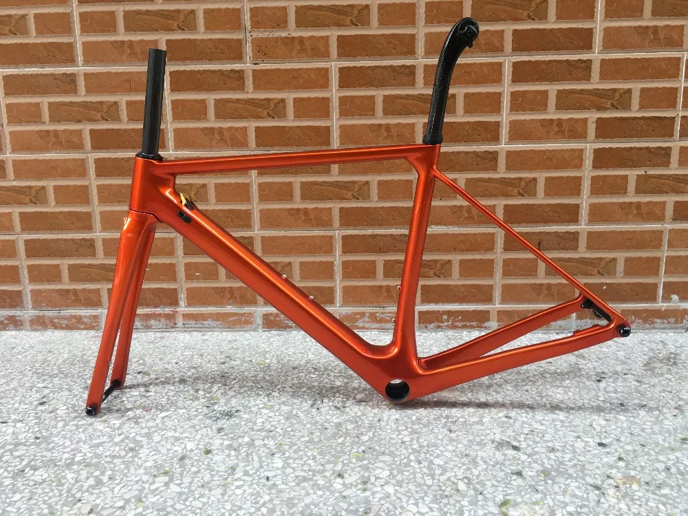 Excellent Twaiwan made T1000 fasterway disc brake version O2 carbon road frame:carbon Frame+Seatpost+Fork+Clamp+Headset,ems free shipping 0 Excellent Twaiwan made T1000 fasterway disc brake version O2 carbon road frame:carbon Frame+Seatpost+Fork+Clamp+Headset,ems free shipping 0