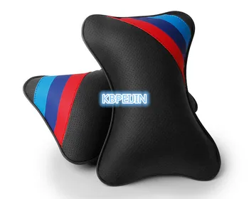 

2pcs Car Seat Neck Pillow Leather Comfortable Headrest For Chrysler 300c 300 sebring pt cruiser town country voyage accessories