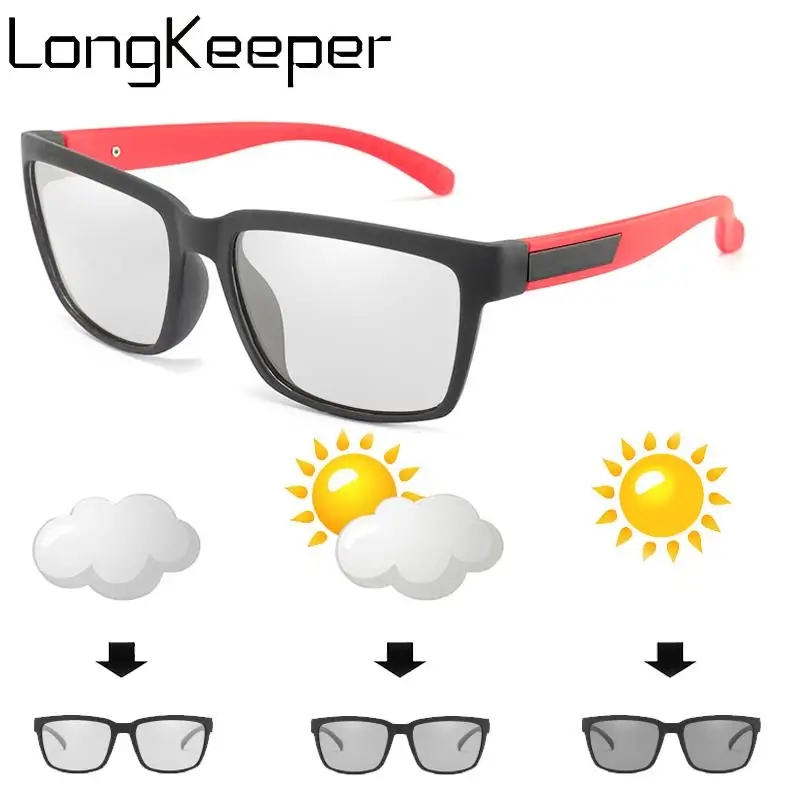 

Classic Driving Photochromic Sunglasses Men Chameleon Glasses Polarized Change Color Sun Glasses Male Goggles Oculos de sol