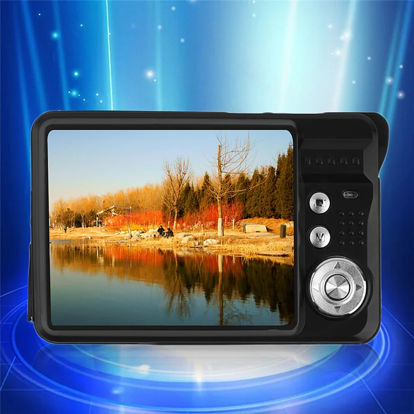 HD Digital Camera TF Card JPEG AVI CMOS Senor 2.7'' TFT LCD HD 720P 18MP Digital Camcorder Camera 8x Zoom Anti-shake Mini Camera
