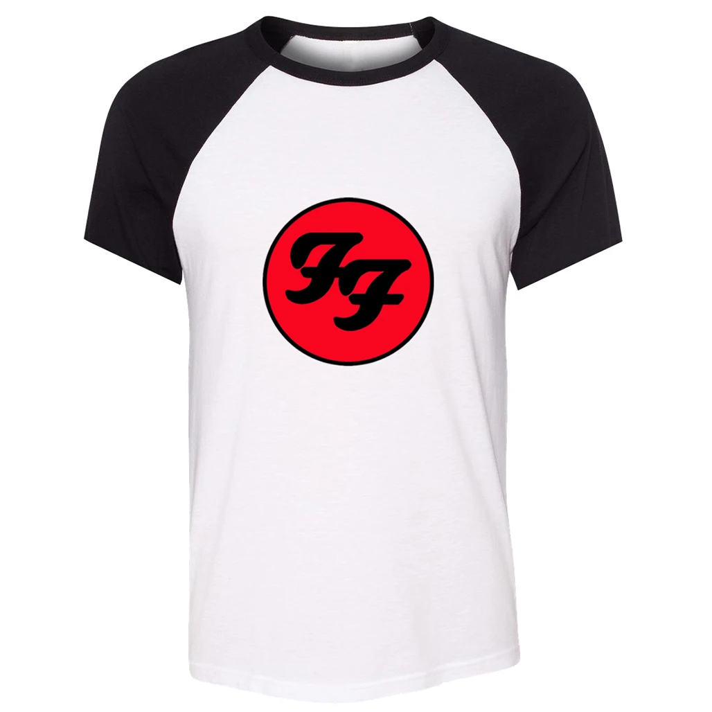 

Foo Fighters Hard Rock And Roll Band T Shirt Men Boy Women Girl Tshirt West Coast Choppers Raglan Short Sleeve T-shirt Anime