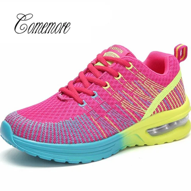 

Comemore Breathable Women Running Shoes Women Sneakers Woman Sports Shoes Sport Summer Shoes Tennis Woman Red Training