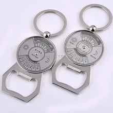 200 шт/партия цинковый сплав вечный календарь открывалка для бутылок новинка-открывашка для бутылок для продвижения DHL FedEx бесплатно