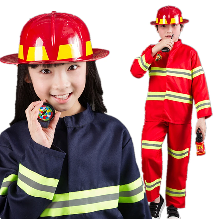 Firefighter Costumes Boys Firefighters Bomberos Fire Extinguisher Tools
