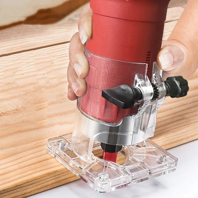 

Electric Trimming Machine Woodworking Tool 220v 800w 30000rpm Electric Hand Trimmer Wood Laminator Router Accurate For Wood Tool