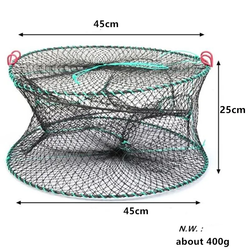 náilon ao ar livre armadilha de peixes