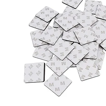 

20/50/60pcs Strong Double Sided Black Foam Tape Pad Mounting Rectangle Adhesive Tape
