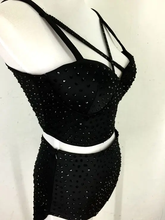

European and American Star Costume Sexy Nightclub female singer DS Suit Outfits