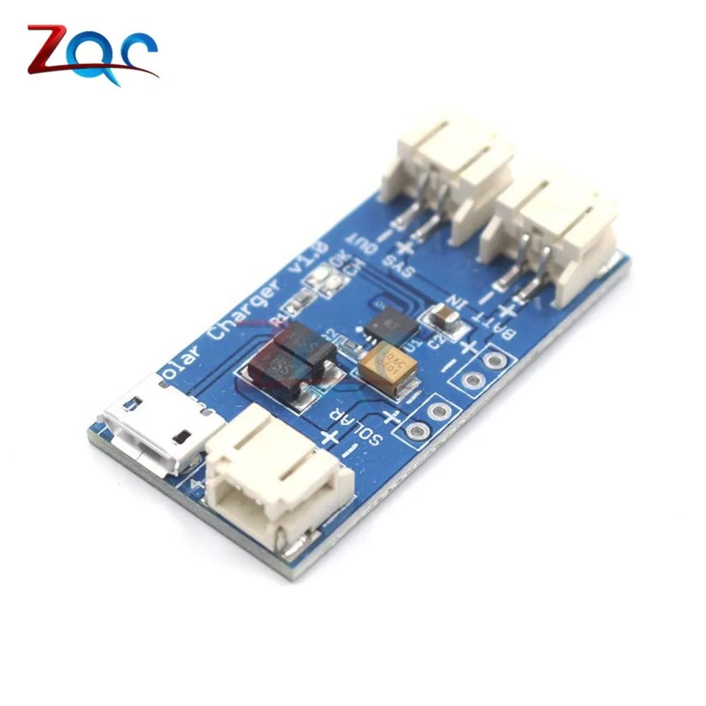 

Mini Solar Lipo Charger Board CN3065 Lithium Battery Charge Chip DIY Outdoor Application Kit Charging Board Module
