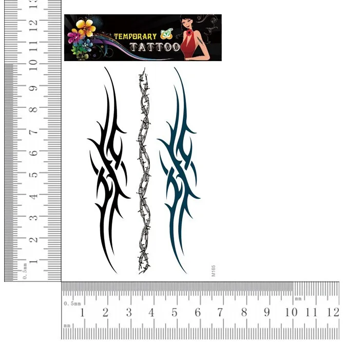 2 шт горячие мужчины тотем шаблон одноразовые тату-наклейки для тела прикрепленные водонепроницаемые пот временные татуировки