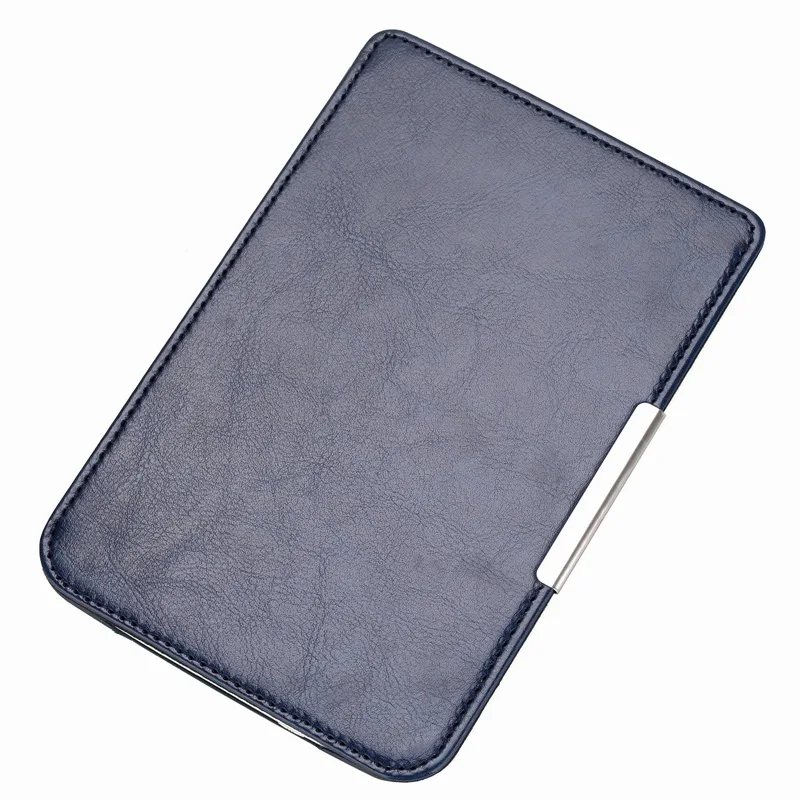 1pc Защитная оболочка для pocketbook basic touch lux 2 614/624/626 pocketbook 626 плюс искусственная кожа читалка чехол - Цвет: dark blue