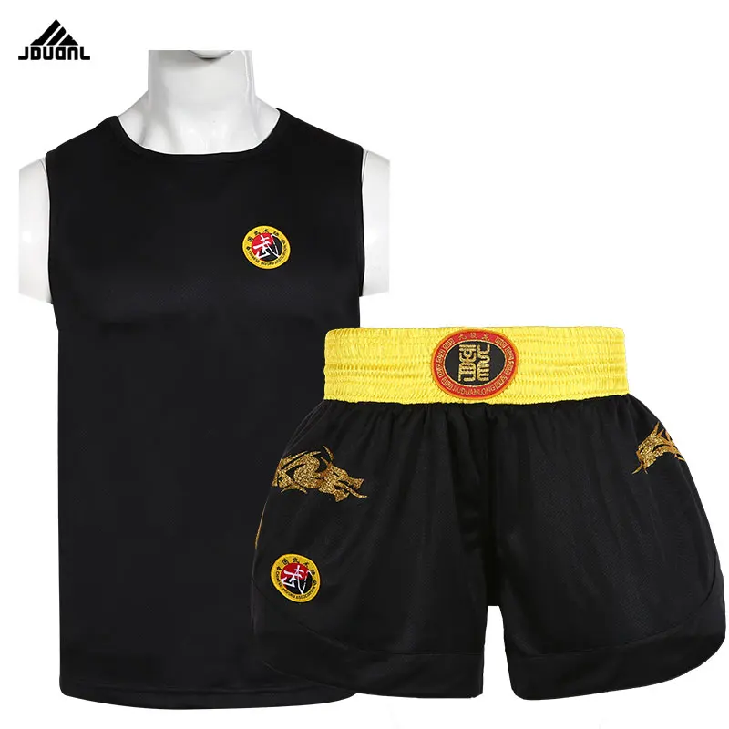 MMA Muay Thai Boxing Shorts Kids Woman and Man Kick Boxing Pants Sanda Wushu Kungfu Trunks Suits sports shorts
