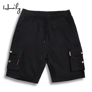 

HMILY Men New Shorts 6XL 7XL Men's Loose Short Trousers Fitness Bodybuilding Jogger Mens Shorts Sweatpants Fitness Workout Short