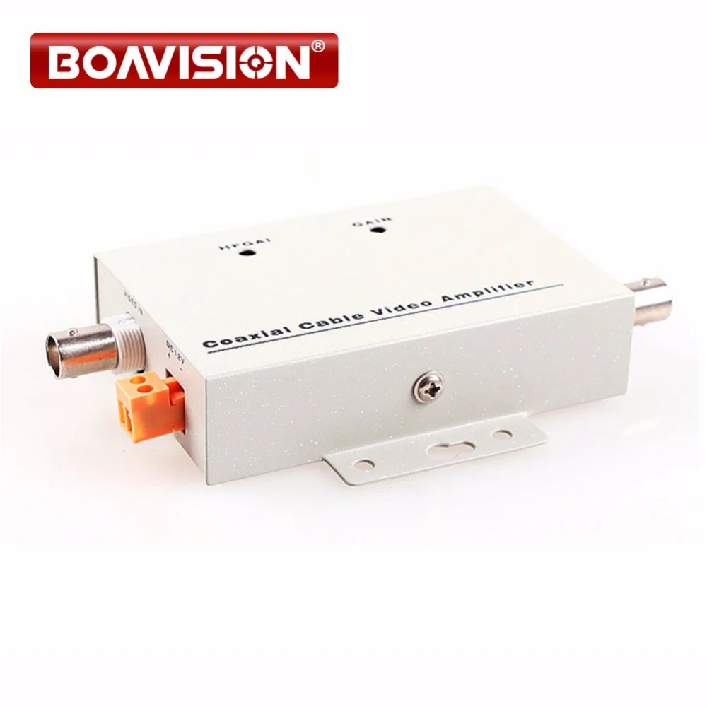 

Coaxial Cable Video Amplifier CCTV Signal Booster BNC Balun Connectors