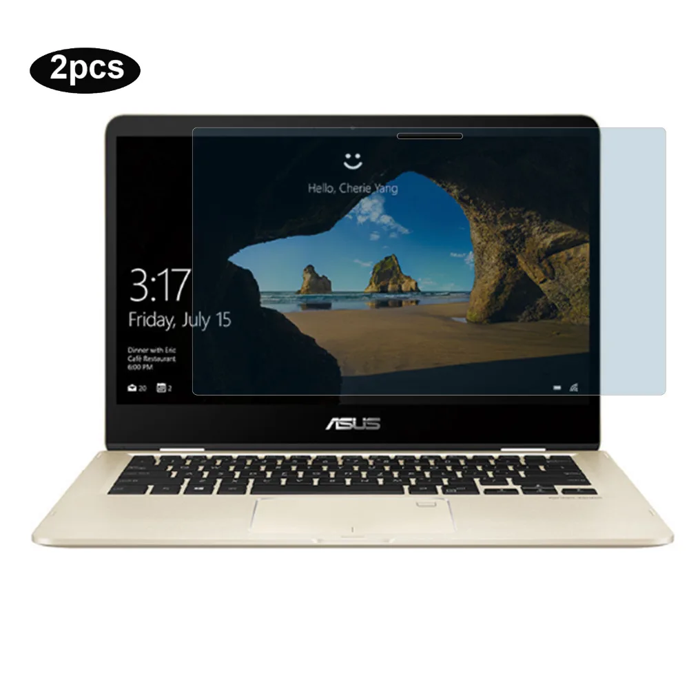

Anti Blue Light Laptop Screen Protector, Premium LCD Screen Guard Film for ASUS ZenBook Flip 14 UX461UA TP461 14" Laptop (2pcs)