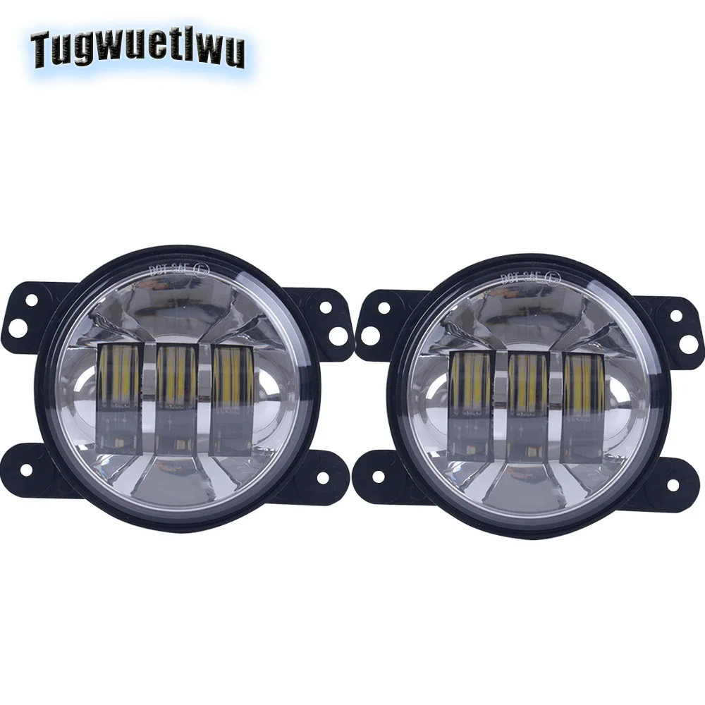 Offroad 4inch led fog lights car fog light Projector 4'' Round Fog