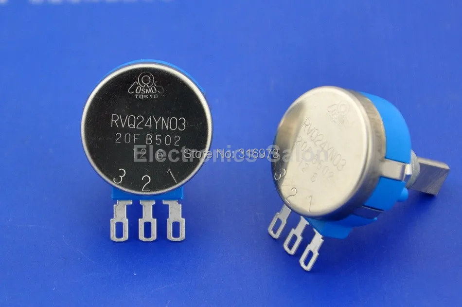 Роторный потенциометр RVQ24YN03 20F B502 панель с длительным сроком службы 5K Ом